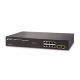Switch administrable L2+ 8 puertos 10/100/1000T + 2 100/1000X SFP