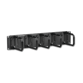 Organizador de cable, para montaje aéreo, con 5 soportes, 2UR