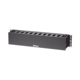 Organizador de Cables Horizontal PatchLink, Sencillo (Solo Frontal), Para Rack de 19in, 2UR