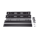 Organizador Vertical NetRunner, Doble (Frontal y Posterior), Para Rack Abierto de 45 Unidades, 4.9in de Ancho, Color Negro