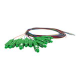 Kit de 12 Pigtails SC/APC Monomodo G657A1 2m - Fibralink
