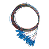 Kit de 12 Pigtails SC/UPC Monomodo G657A1 2m - Fibralink