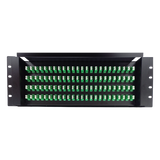ODF Deslizable 4U con 96 Adaptadores LC DX y 192 Pigtails - Fibralink