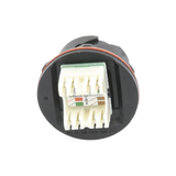 Jack Reforzado "Ruggedized" MAX, Cat6, Para Uso Industrial o Exterior, Protección IP67