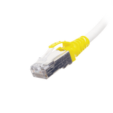 Patch Cord Reforzado Industrial (Ruggedized), Cat6A Blindado S/FTP, CM/LS0H, 7 Ft