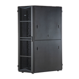 Gabinete FlexFusion para Centros de Datos, 45 UR, 700 mm de Ancho, 1070 mm de Profundidad, Sin Paneles Laterales, Fabricado en Acero, Color Negro