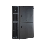 Gabinete FlexFusion para Centros de Datos, 42 UR, 800 mm de Ancho, 1070 mm de Profundidad, Fabricado en Acero, Color Negro