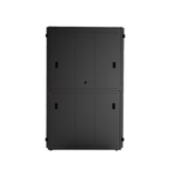 Gabinete FlexFusion™ XGL (Light) para Centros de Datos, 42 UR, 600 mm de Ancho, 1070 mm de Profundidad, Fabricado en Acero, Color Negro