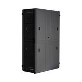 Gabinete FlexFusion™ XGL (Light) para Centros de Datos, 42 UR, 800 mm de Ancho, 1070 mm de Profundidad, Fabricado en Acero, Color Negro
