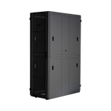 Gabinete FlexFusion™ XGL (Light) para Centros de Datos, 42 UR, 800 mm de Ancho, 1200 mm de Profundidad, Fabricado en Acero, Color Negro