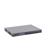 Switch Administrable Capa 3, 12 Puertos SFP de 10G, 8 Puertos 10/100/1000T, Con Alimentación Redundante (2 Fuentes de Alimentación AC).