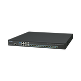 Switch Administrable Capa 3, 12 Puertos SFP de 10G, 8 Puertos 10/100/1000T, Con Alimentación Redundante (2 Fuentes de Alimentación AC).