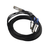 (XQ+BC0003-XS+) Cable de conexion 100G QSFP28 a 4 x 25G SFP28 o 40G QSFP+ a 10G SFP+, 3m