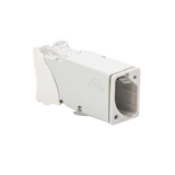 Jack Z-MAX UTP Categoría 6, Montaje híbrido en Placa de Pared (Plano y Angulado), Color Blanco