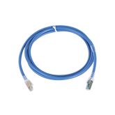 Patch Cord Z-MAX Cat6A UTP, CM, 7ft, Color Azul, Versión Bulk (Sin Empaque Individual)
