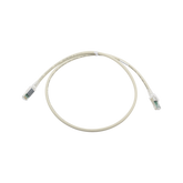 Patch Cord Z-MAX Cat6A S/FTP, CM/LS0H, 3ft, Color Gris, Versión Bulk (Sin Empaque Individual)