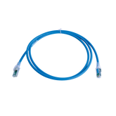 Patch Cord Z-MAX Cat6A S/FTP, CM/LS0H, 5ft, Color Azul