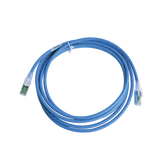 Patch Cord Z-MAX Cat6A S/FTP, CM/LS0H, 10ft, Color Azul