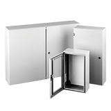 Gabinete Industrial de Puerta Sencilla 30 x 24 x 8 pulgadas (762 x 610 x 203 mm) / Acero Gris / IP66 / NEMA 4,12,13 / cUL Listed