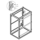 Soporte (Bracket) Universal de Acero para Montaje de PDU (Regleta Vertical) en Gabinetes y Racks