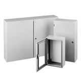 Gabinete Eléctrico de Control (Línea Concept) de 508x508x203 mm NEMA 4/12, Acero Color Gris