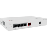 Router eKit VPN Multi-servicio de nivel empresarial / Controladora para 16 APs / 5 Puertos PoE+ (1 WAN 2.5 Gbps + 1 LAN Gigabit + 3 LAN/WAN gigabit) / Presupuesto PoE 41W / Gestión en la nube / Libre de licenciamiento