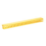 Kit de Administrador de Cables Vertical FiberRunner 2X2, Incluye Soportes de Montaje y Accesorios, Color Amarillo