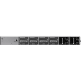 Switch 10G / 12 Puertos SFP+ 1G/2.5G/10G / 4 Puertos SFP28 10G/25G / 2 Puertos QSFP+ 40G / Capacidad 600 Gbps / Reenvío 446.4 Mpps / CPU Quad Core ARMv8 Cortex-A72 / 1 RU / Alimentación AC / Línea Cybrey