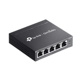 Switch Gestionado 5 Puertos Gigabit / 4 Puertos PoE+ 802.3at/af / 65W Power Budget / Gestión Cloud Omada SDN / Sin Ventiladores / QoS / VLAN