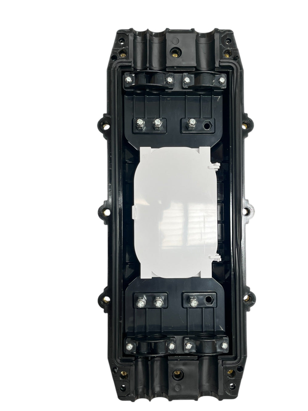 Caja de Distribución de Fibra Óptica Horizontal hasta 48 empalmes Exterior IP68 - Fibralink México