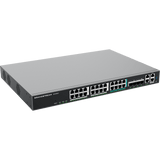Dispositivo de Convergencia de Redes GCC6021 / Router VPN / Firewall de Próxima Generación / IP PBX / Switch de Red / 4 Puertos Gigabit Ethernet / 1 Puerto SFP+ 10 Gigabit / 1 Puerto 2.5 Gigabit / Gestión en la Nube GDMS / Montaje en