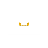 Canaleta FiberRunner™ 12X4, de PVC Rígido, Color Amarillo, 3 m. de Largo