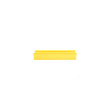 Canaleta FiberRunner™ 4X4, de PVC Rígido, Color Amarillo, 3 m de Largo