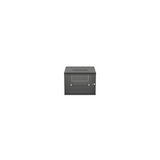 Gabinete PanZone de Montaje en Pared, de 19in, Puerta con Ventana de Seguridad, 9 UR, 635mm de Profundidad, Color Negro
