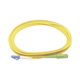 Jumper de Fibra Óptica Monomodo LC/UPC - SC/APC Simplex color amarillo 3 metros - Fibralink México