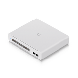 UniFi Switch USW-Pro-XG-8-PoE / Capa 3 / 8 puertos PoE+++ (8 × 10 GbE) + 2 puertos SFP+ / 155 W PoE total