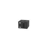Gabinete PanZone de Montaje en Pared, de 19in, Puerta con Ventana de Seguridad, 9 UR, 635mm de Profundidad, Color Negro
