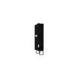 Caja de Conexión de Fibra Óptica, Para Montaje en Pared, Acepta 1 Placas FAP o FMP, Hasta 24 Fibras, Color Negro