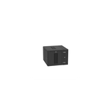Gabinete PanZone de Montaje en Pared, de 19in, Puerta con Ventana de Seguridad, 9 UR, 635mm de Profundidad, Color Negro