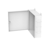 Gabinete Multi-propósito para Cielo Raso, Puerta con Bisagras y Cerradura, Fabricado en Acero, Color Blanco