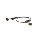 Patch Cord Cat6A IndustrialNet, Blindado S/FTP, Con Plug Industrial y Tapa en Cada Extremo, 2 Metros