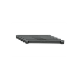 Tapa Ciega Estándar de 19in, Compatible con Racks con Rieles de Orificio Roscado, Instalación sin Herramienta, Plano, 1 UR, Color Negro