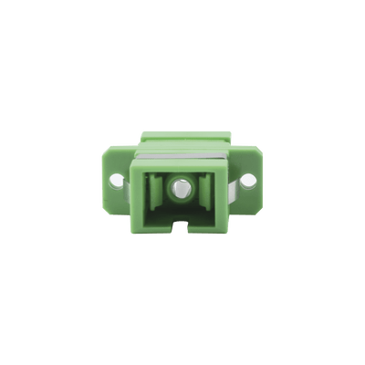 Módulo acoplador de fibra óptica simplex SC/APC a SC/APC para fibra Monomodo - Fibralink México