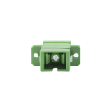 Módulo acoplador de fibra óptica simplex SC/APC a SC/APC para fibra Monomodo - Fibralink México