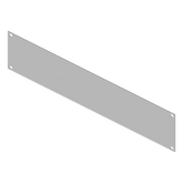 Tapa Ciega para Rack 19 in / 2 Unidades (2U) / Acero Calibre 14 / 483 mm x 88 mm (19.02 in x 3.46 in) / Pintura Electrostática Blanca / Componente Pasivo