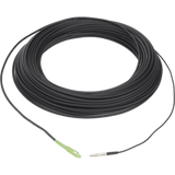 Rollo de Fibra Óptica Drop Redonda G657A2 Monomodo Simplex de 20 Metros con Conectores SC/APC-SC/APC para Instalaciones Aéreas, Subterráneas o a la Intemperie