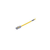 Cable de Parcheo UTP Cat6A, CM/LSZH, Diámetro Reducido (28AWG), Color Amarillo, 4ft