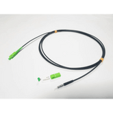 Rollo de Fibra Óptica Drop Redonda G657A2 Monomodo Simplex de 50 Metros con Conectores SC/APC-SC/APC para Instalaciones Aéreas o a la Intemperie