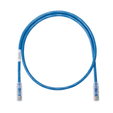 Cable de parcheo UTP Categoría 6, con plug modular en cada extremo - 25 ft. - Azul