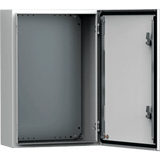 Gabinete de Pared MAS / Acero Dulce 1.5 mm / 800 x 600 x 300 mm (31.5 x 23.62 x 11.81 in) / IP66 NEMA 4-12 IK10 / Placa de Montaje Incluida / Gris Claro RAL 7035
